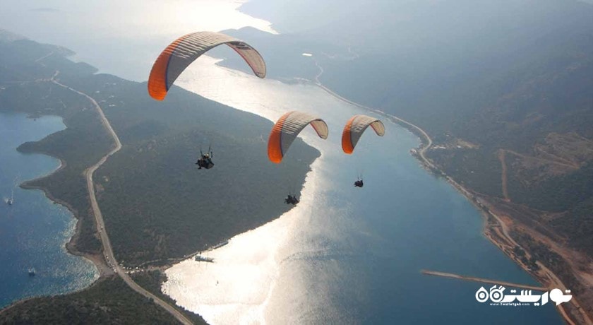 سرگرمی پارا گلایدینگ شهر ترکیه کشور استانبول